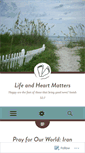 Mobile Screenshot of lifeandheartmatters.com